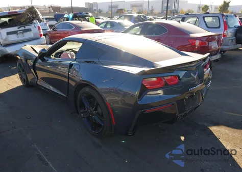 2019 Chevrolet Corvette Stingray из США, поврежденный, VIN 1G1YA2D73K5121218